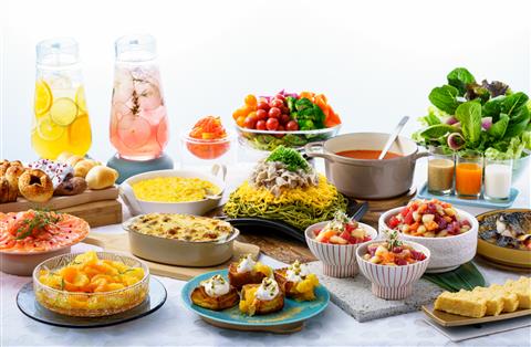 リゾナーレ下関　朝食（一例）